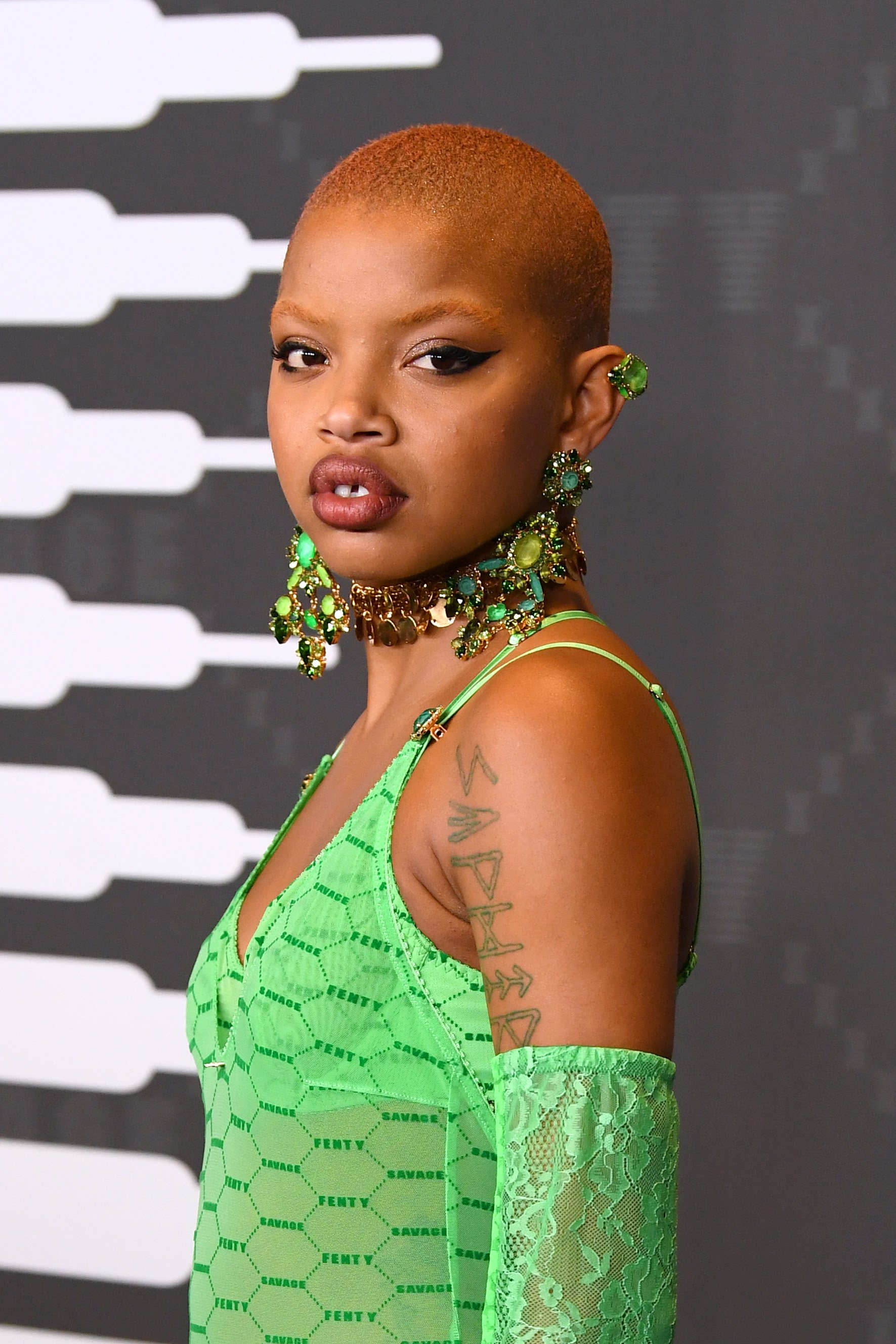  Slick Woods attends Savage X Fenty Show Presented By Amazon Prime Video - Arrivals at Barclays Center on September 10, 2019| Photo: Getty Images