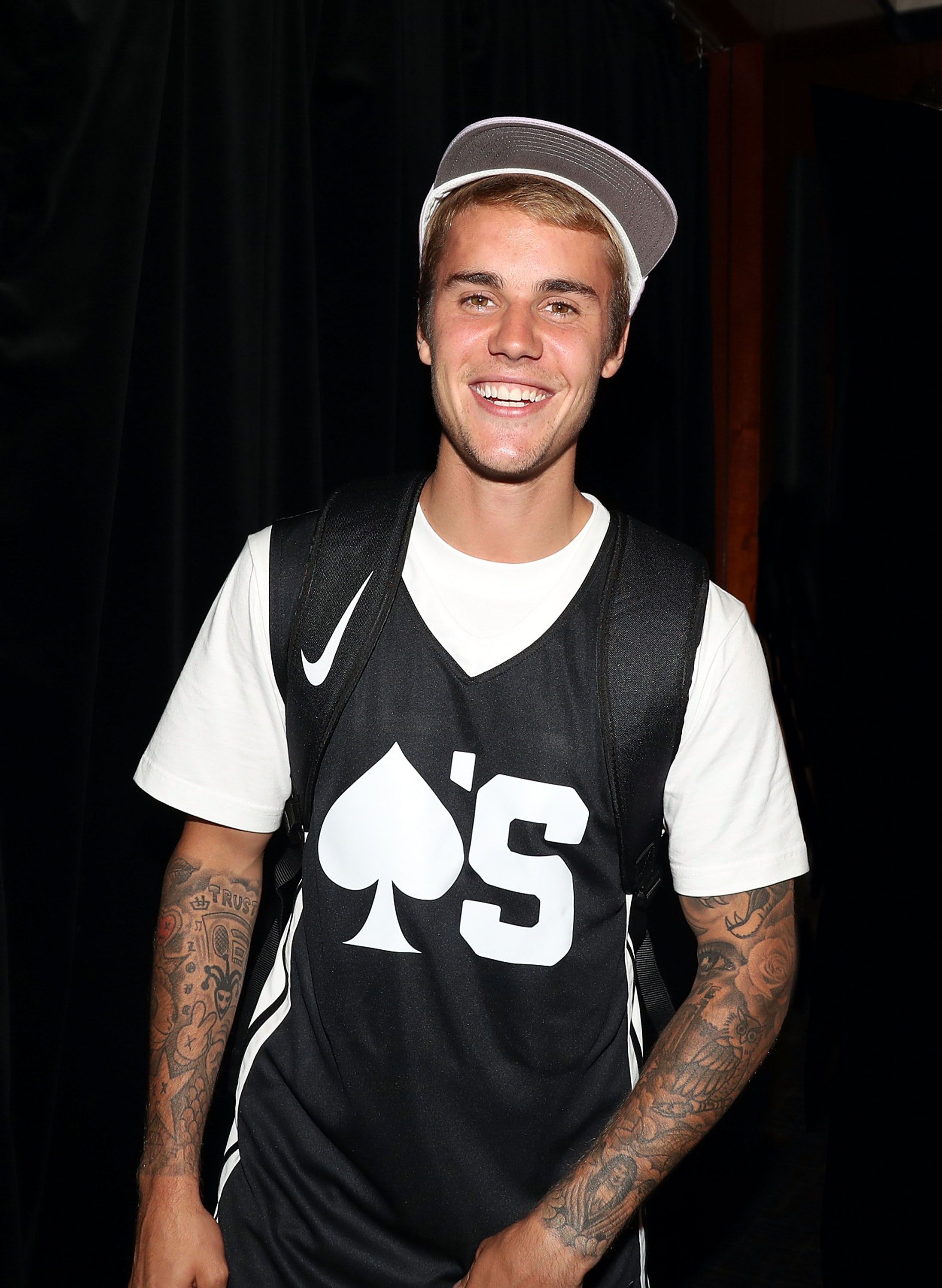 Justin Bieber attends 2017 Aces Charity Celebrity Basketball Game at Madison Square Garden | Getty Images