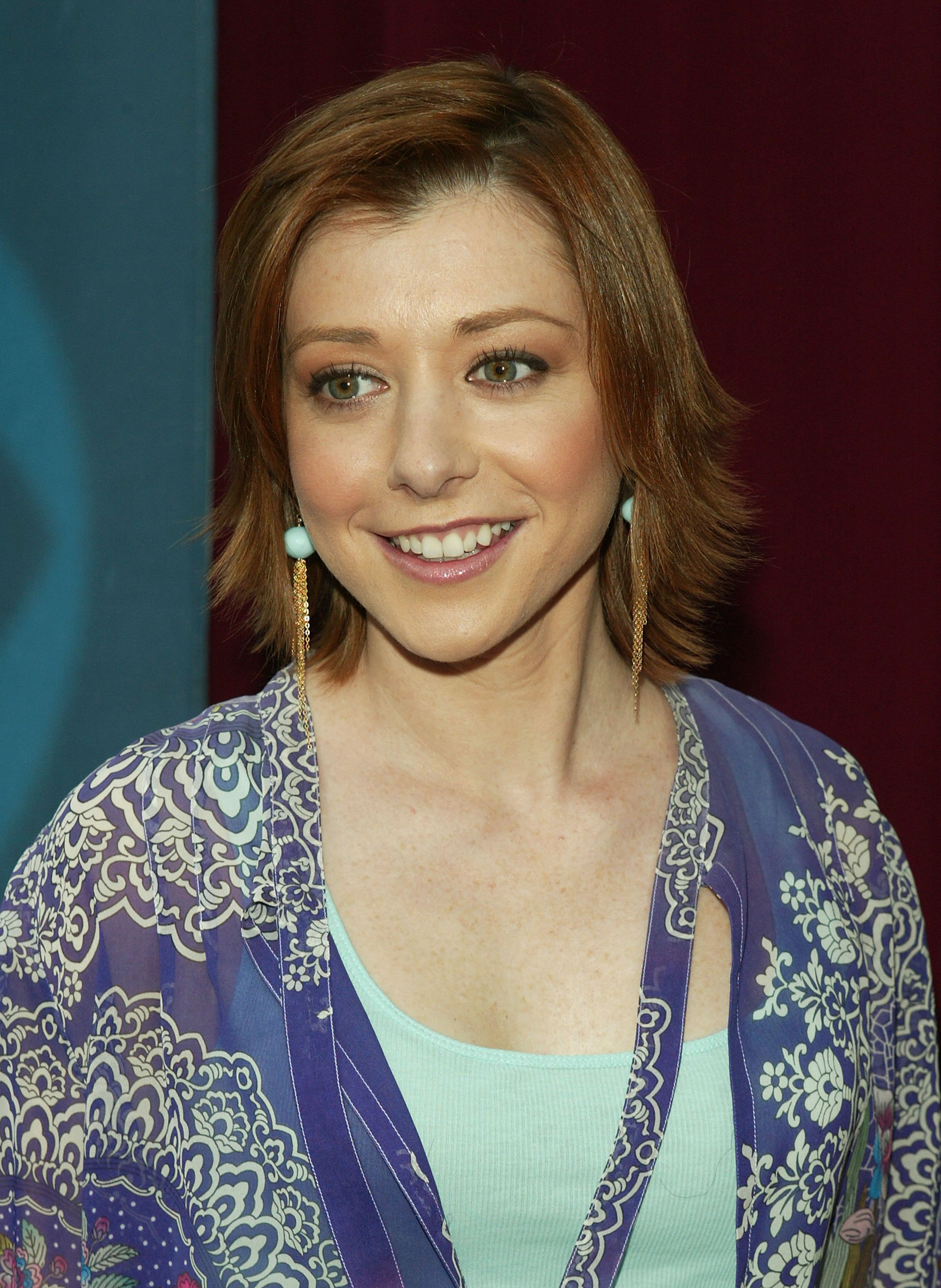 Alyson Hannigan attends the CBS upfront in May 2005 in New York City | Photo: Getty Images