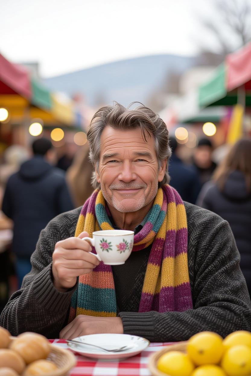 What Patrick Swayze might have looked like today, reimagined through AI. | Source: Grok