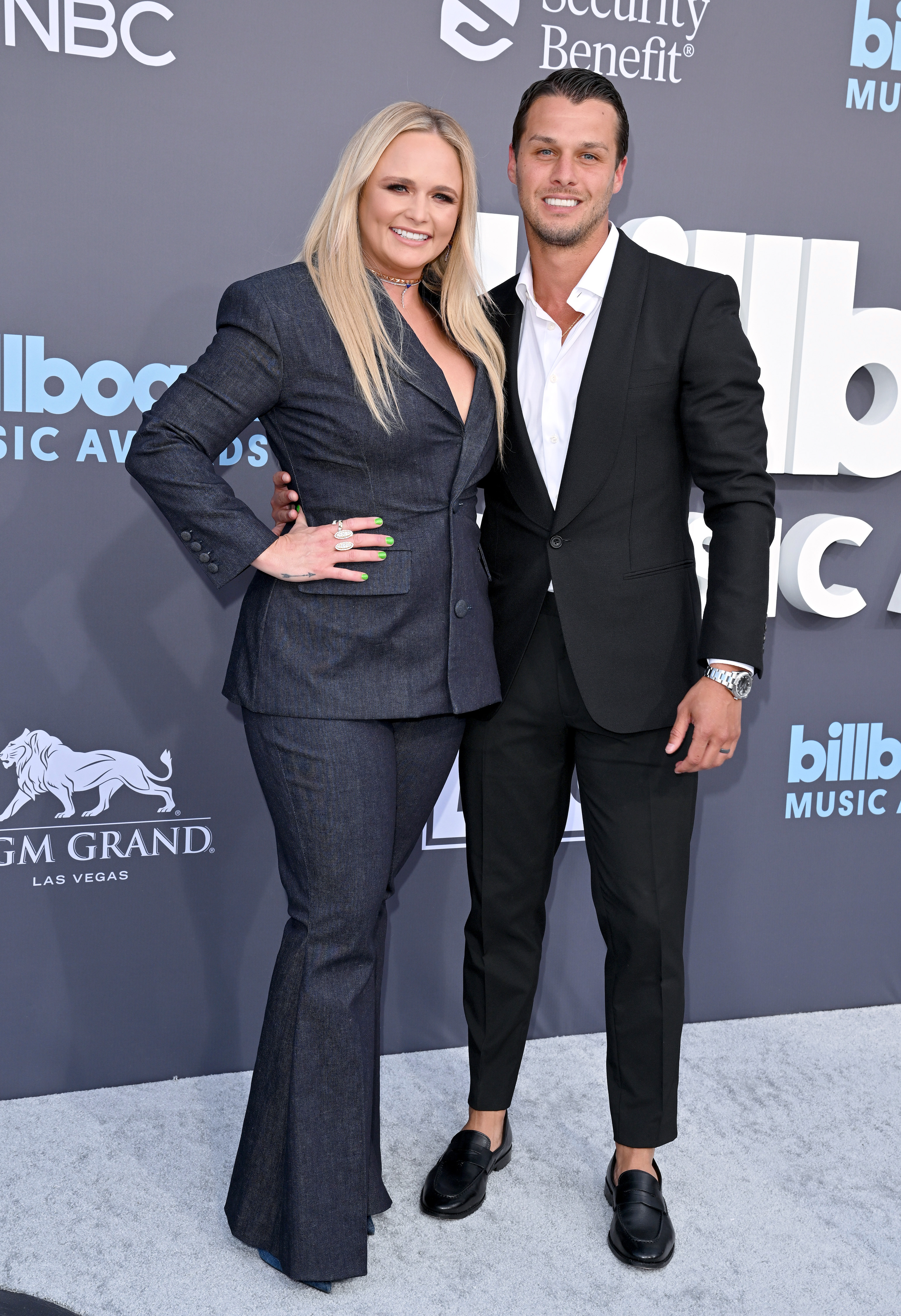 Miranda Lambert and Brendan McLoughlin at the Billboard Music Awards in Las Vegas, Nevada on May 15, 2022 | Source: Getty Images