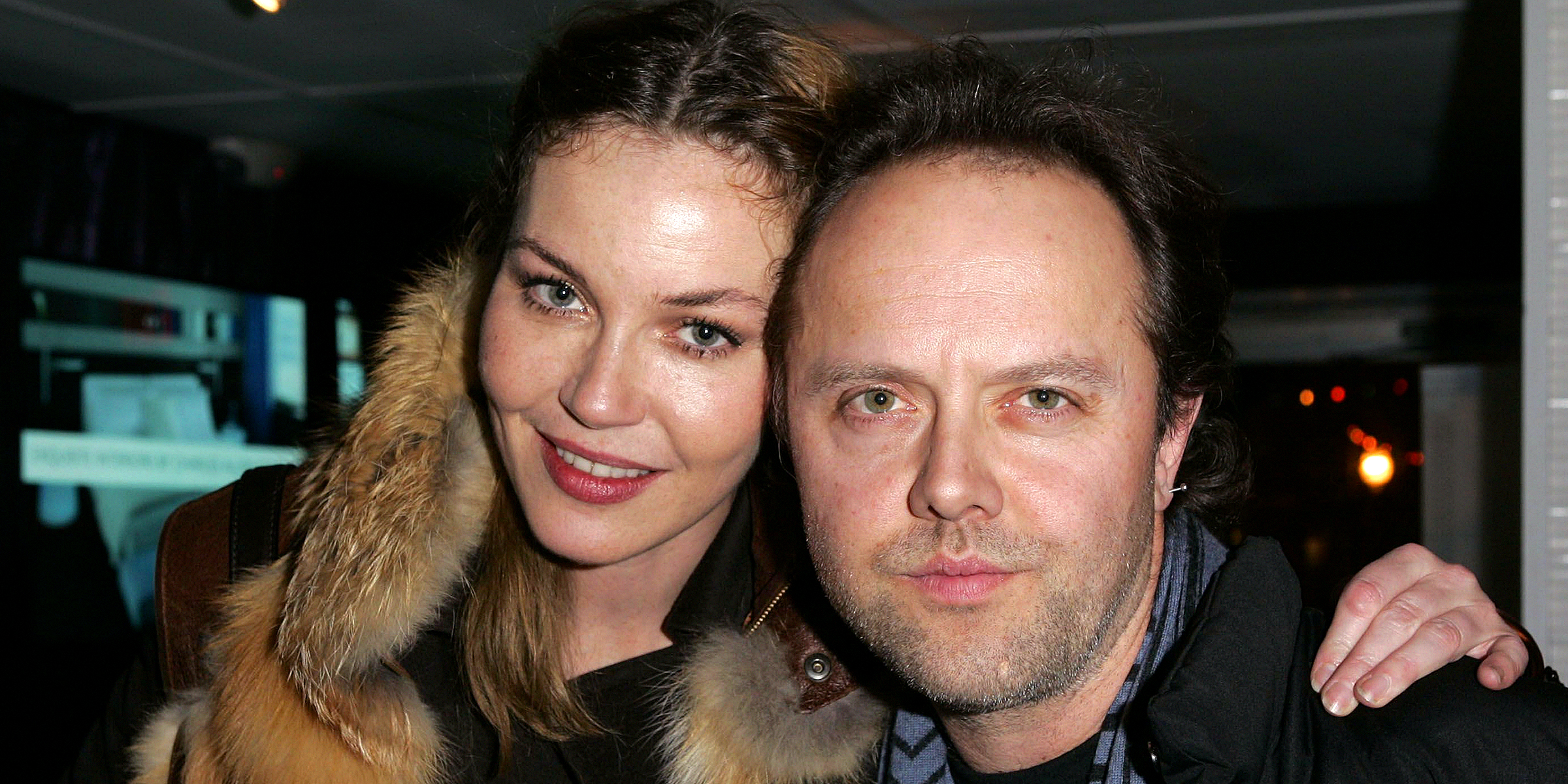 Connie Nielsen and Lars Ulrich | Source: Getty Images