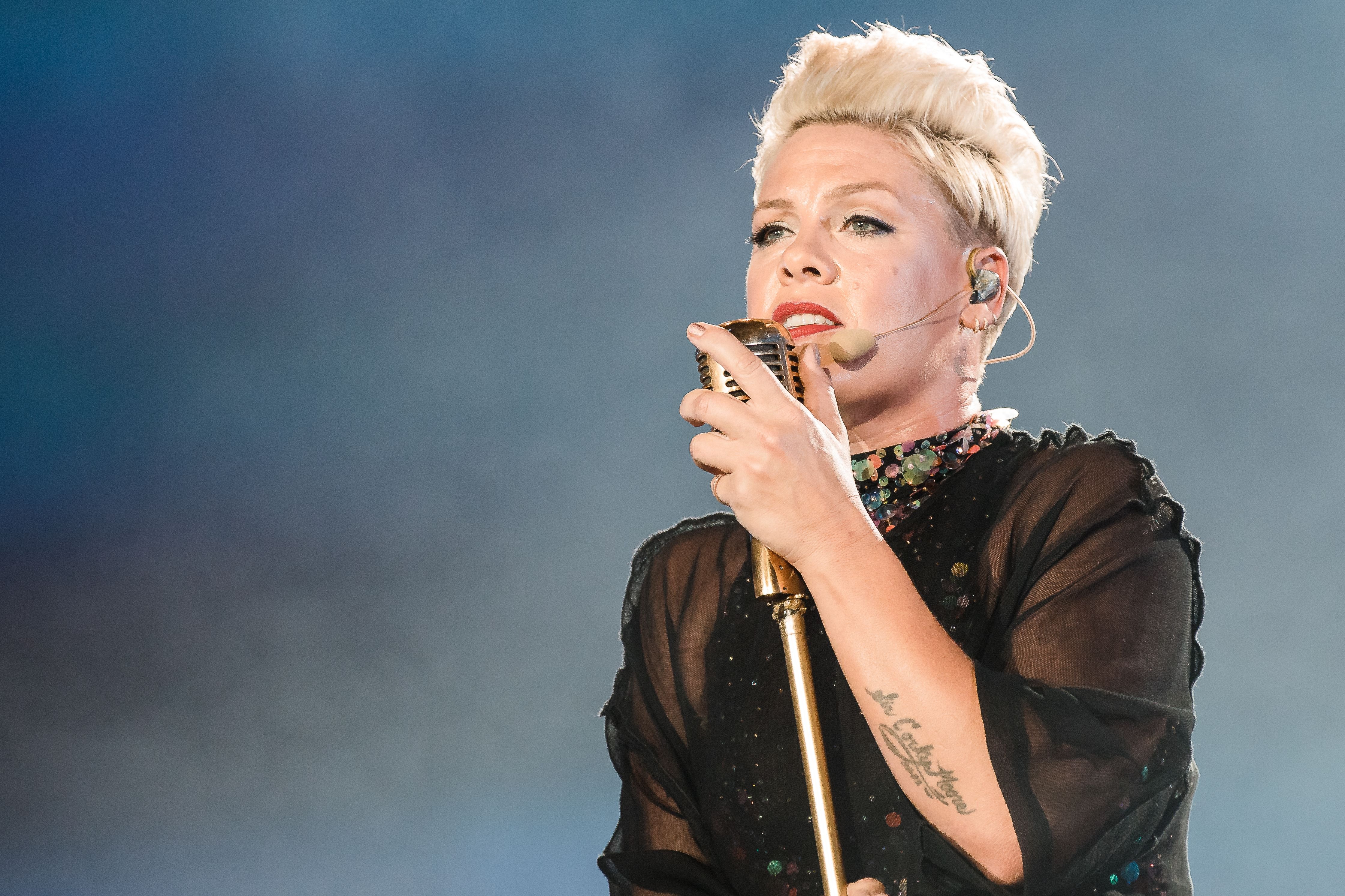 P!nk performed at day 6 of Rock In Rio Music Festival at Cidade do Rock on October 5, 2019 | Photo: Getty Images
