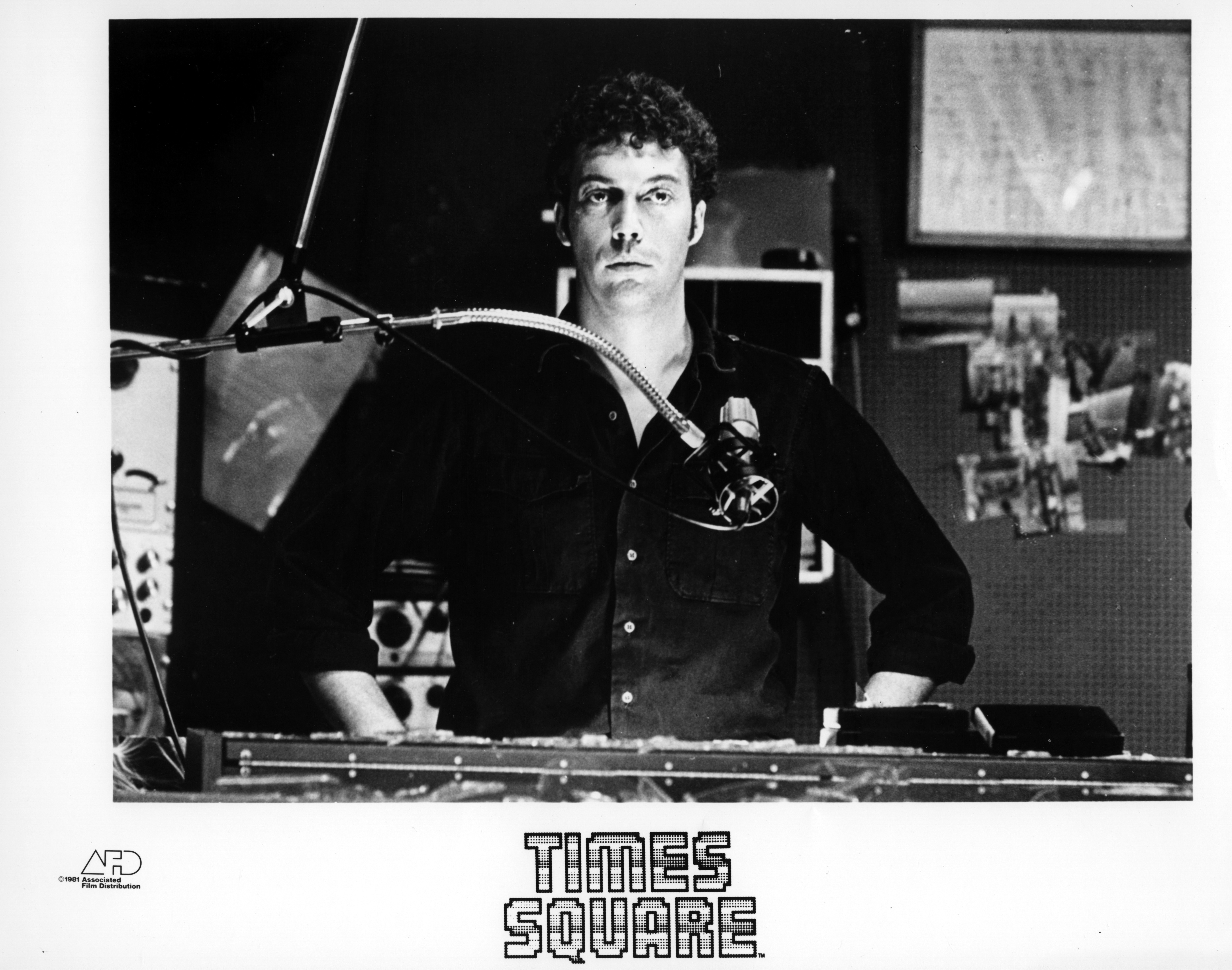 Tim Curry filming "Times Square," circa 1980. | Source: Getty Images