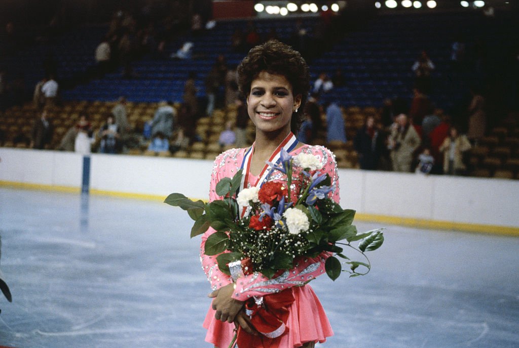 Debi Thomas at the U. S. Figure Skating Championships, Kansas City, Missouri, January 31, 1985 | Photo: GettyImages