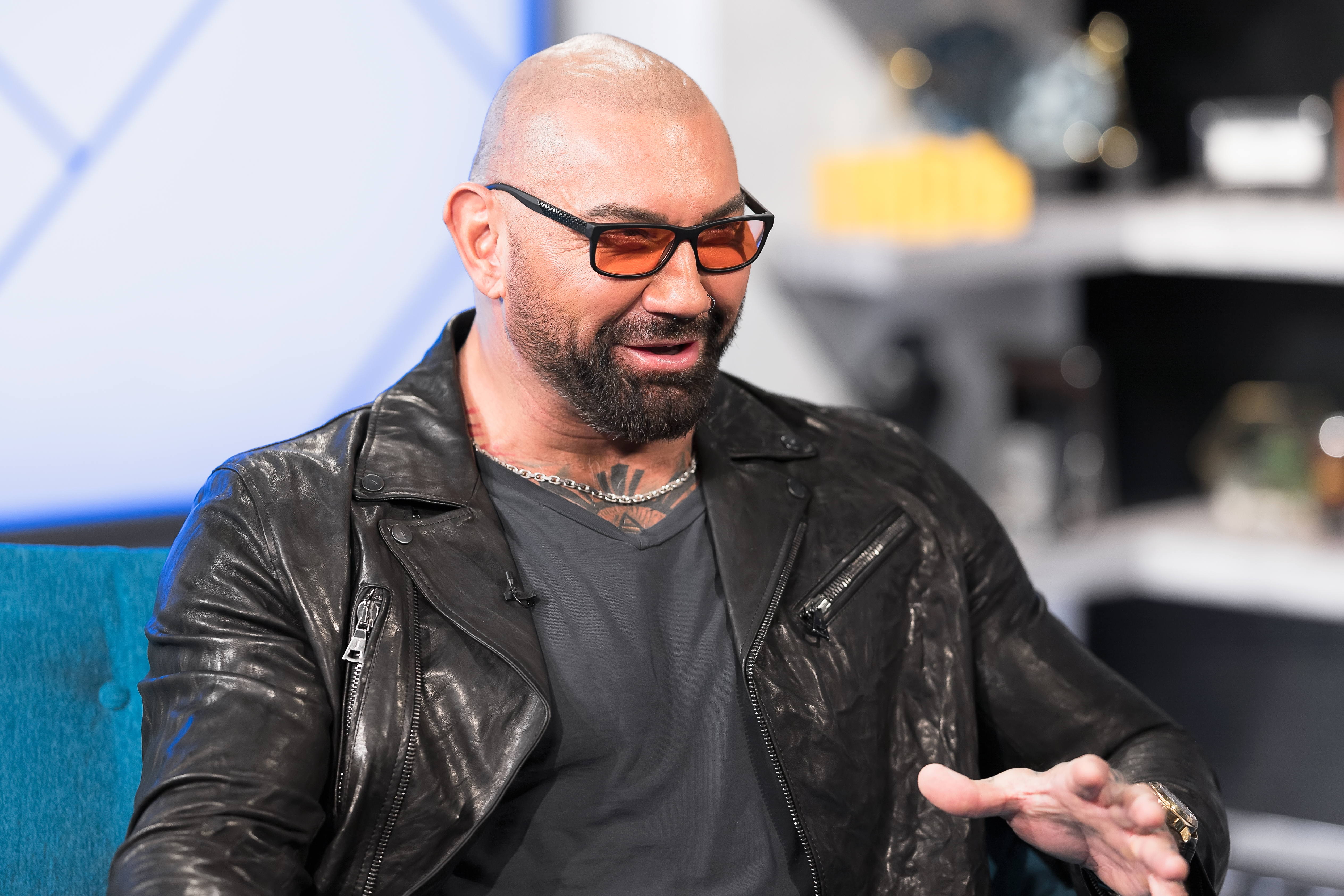 Dave Bautista visits 'The IMDb Show' on February 21, 2020, in Santa Monica, California. | Source: Getty Images
