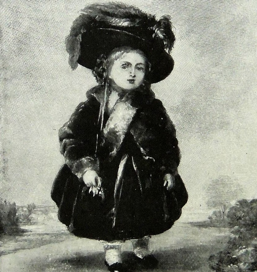 Retrato de la princesa Victoria (más tarde Reina) cuando tenía unos 3 años de edad. | Foto: Getty Images