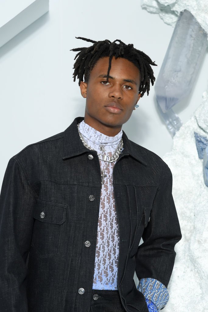  Kailand Morris attends the Dior Homme Menswear Spring Summer 2020 show as part of Paris Fashion Week  | Getty Images