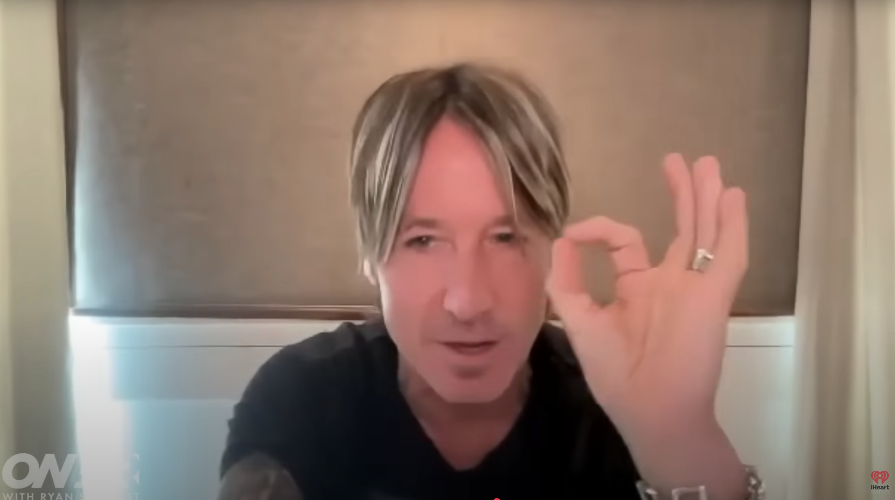 Keith Urban is pictured answering a question during his appearance on Ryan Seacrest's show, dated July 22, 2025 | Source: YouTube/@RyanSeacrest