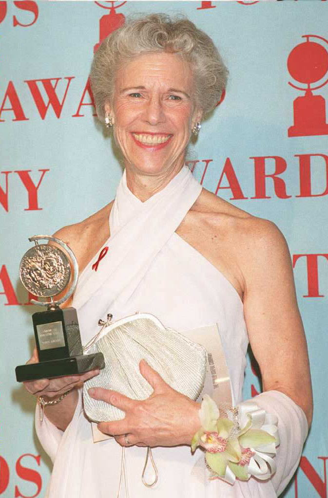 Frances Sternhagen at the Tony Awards in New York City on June 4, 1995 | Source: Getty Images