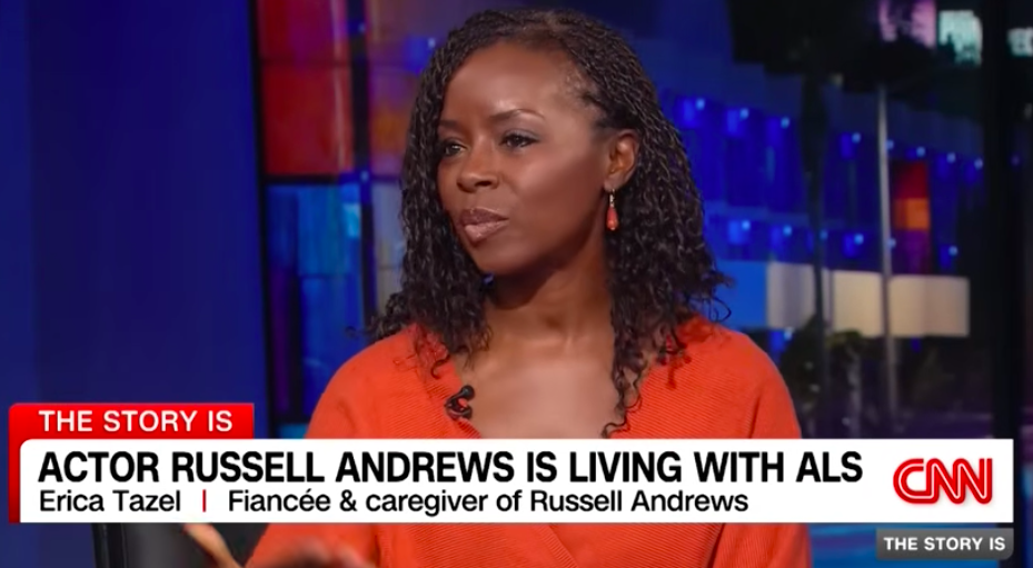 Erica Tazel speaking on her experience of learning about her fiancé's diagnosis. | Source: YouTube/Elex Michaelson