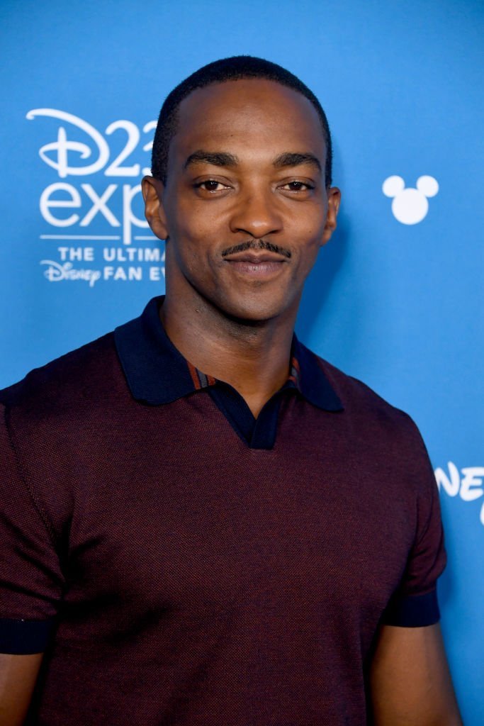 Anthony Mackie attends D23 Disney + event at Anaheim Convention Center | Photo: Getty Images