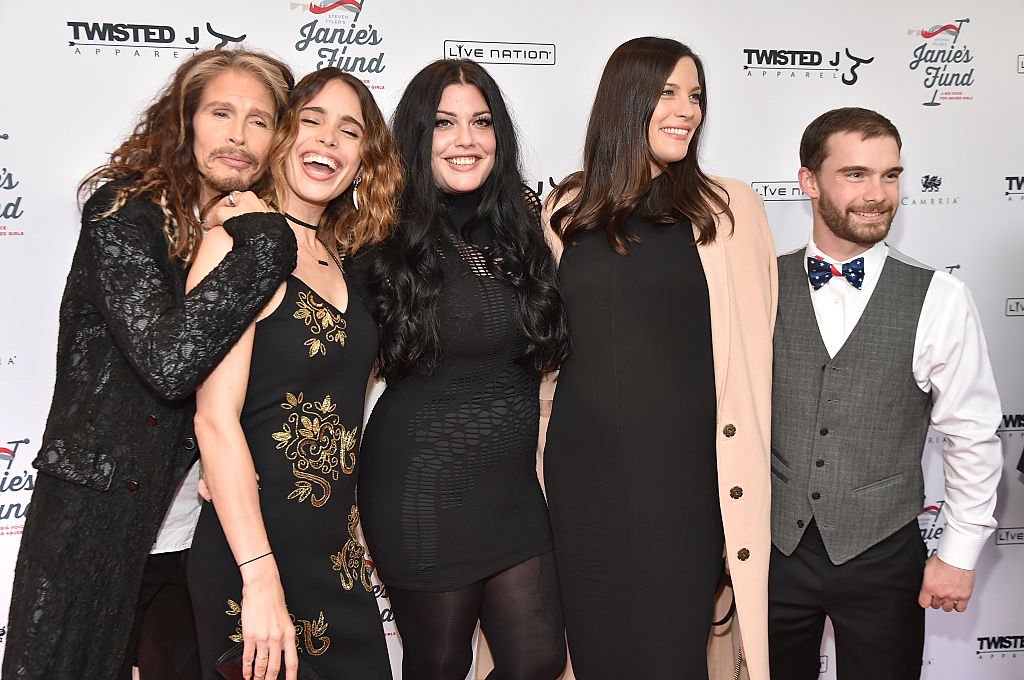  Steven, Chelsea, Mia, Liv, and Taj Tyler. Image Credit: Getty Images