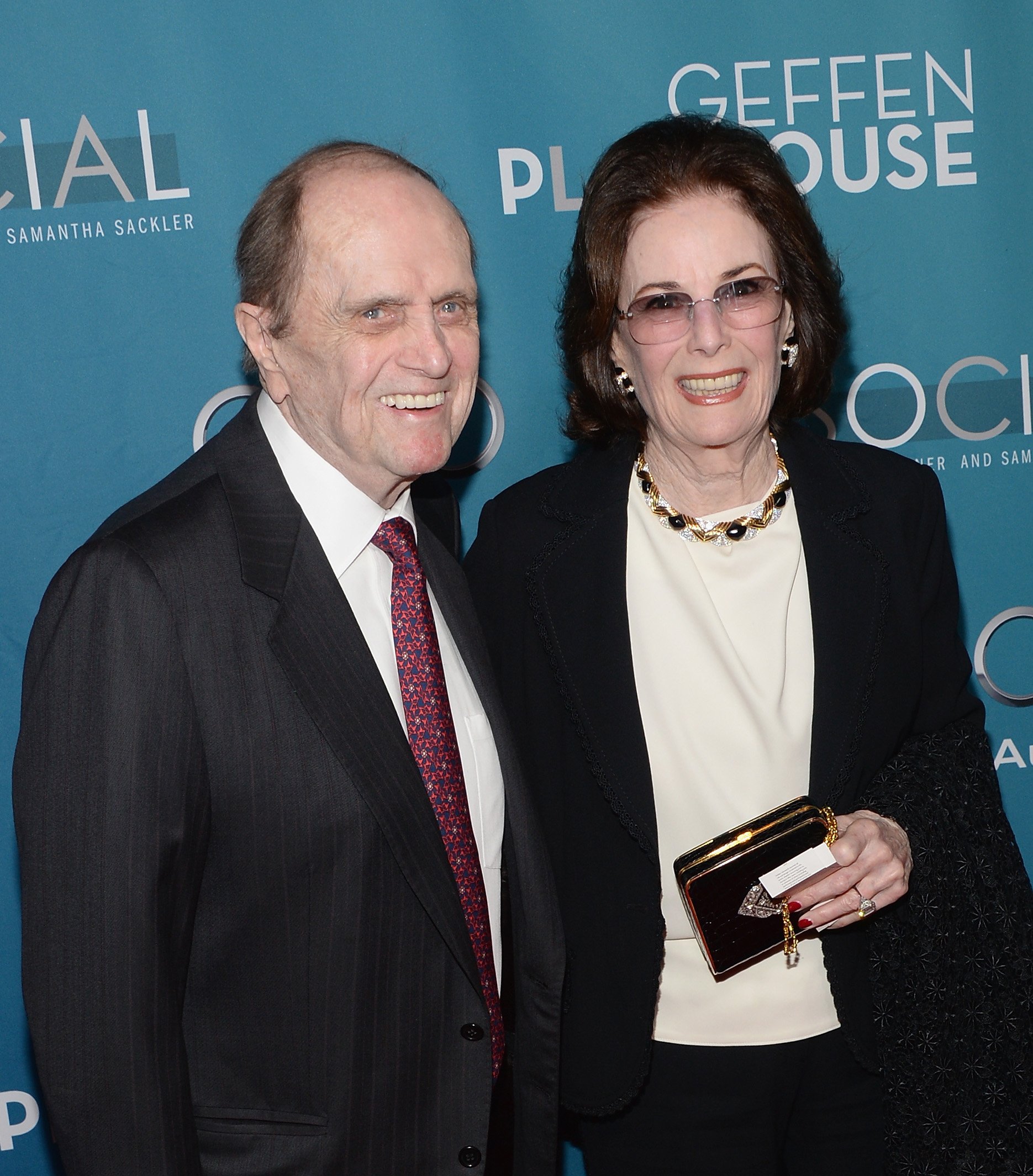 Bob Newhart and Ginny Newhart at the "Backstage At The Geffen" Gala on March 22, 2014 | Source: Getty Images