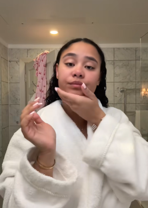 Brianna McKnight, from a post dated December 4, 2025. | Source: TikTok/brimcknighttt