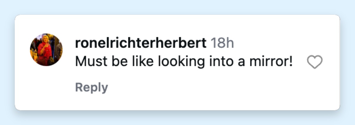 Fan comment about Vida McConaughey and Camila Alves, posted on March 11, 2026. | Source: Instagram/hellomag