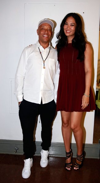 Kimora Lee Simmons and Russell Simmons attend the Argyleculture By Russell Simmons show at Mercedes-Benz Fashion Week Spring 2015 | Photo: Getty Images