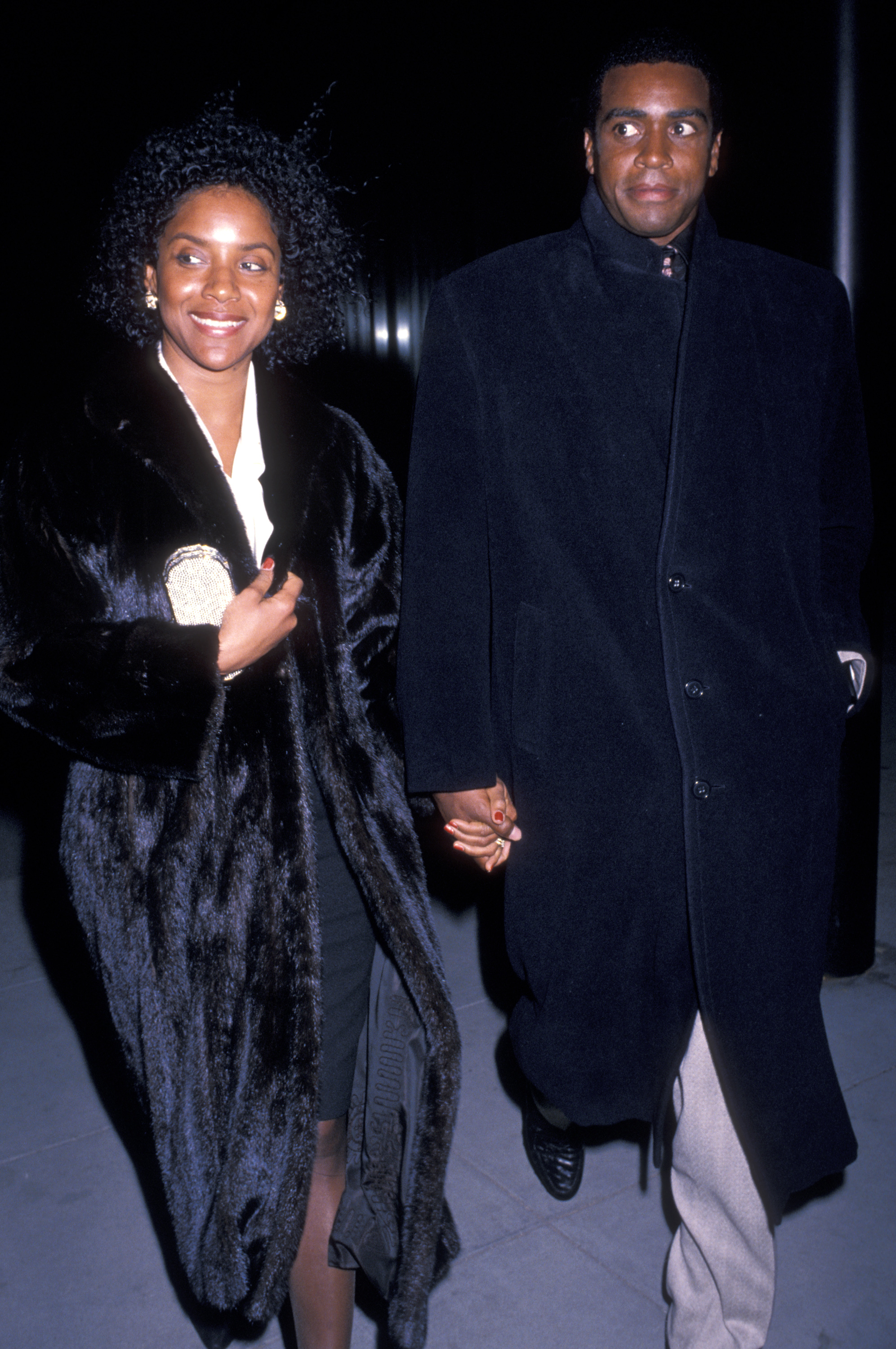 Phylicia Rashad and Ahmad Rashad attend the premiere of "Tap" on February 6, 1989, at the Ziegfeld Theater in New York City, New York. | Source: Getty Images