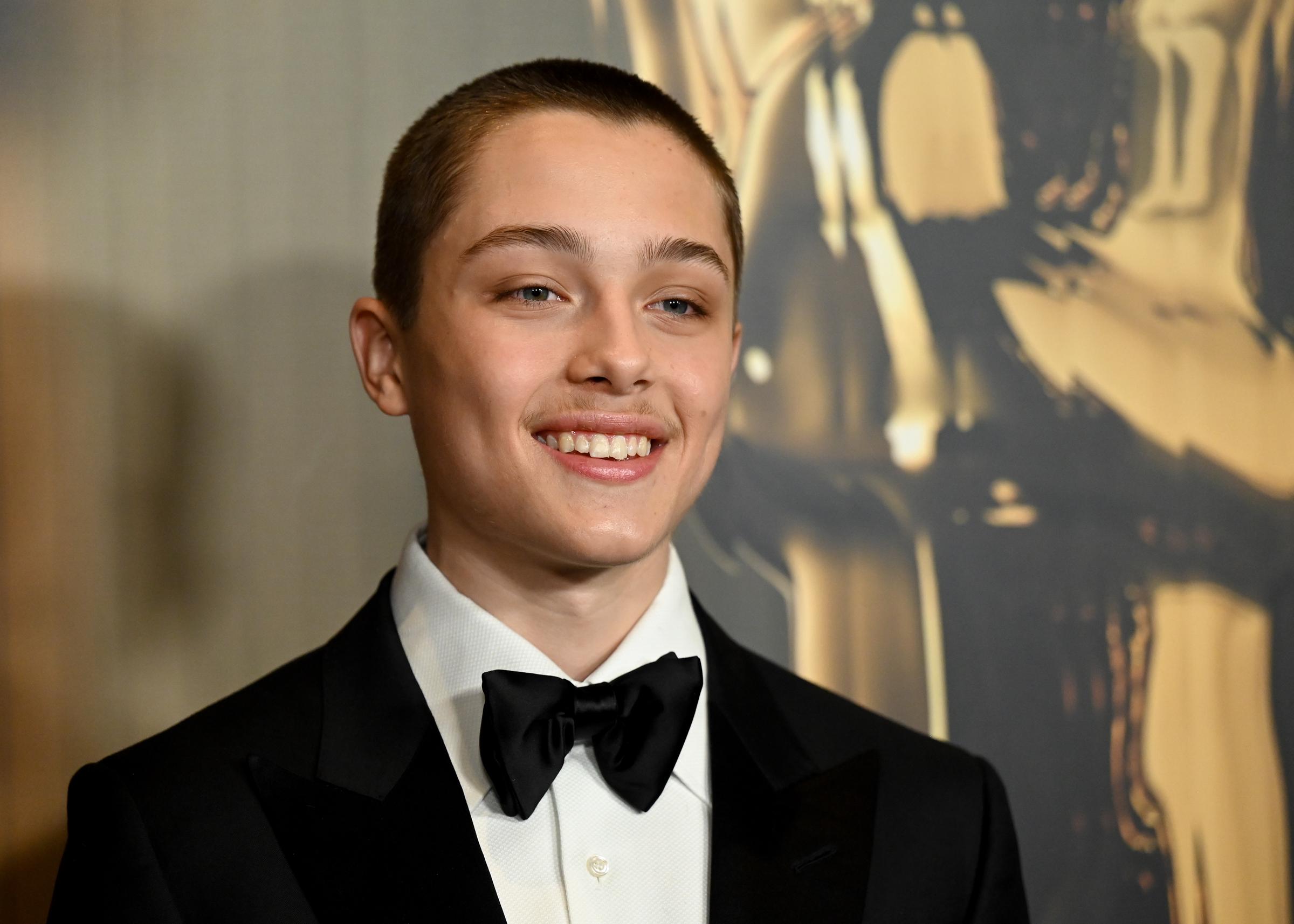 Knox Jolie-Pitt at the 15th Governors Awards on November 17, 2024, in Los Angeles, California | Source: Getty Images