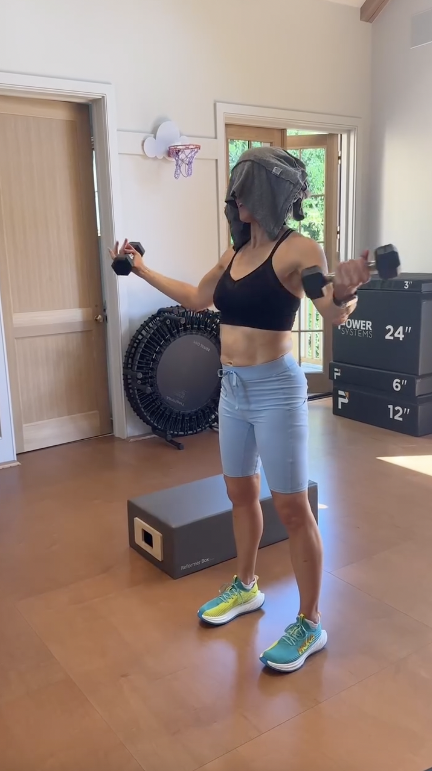 A photo of Jennifer Garner training for her role as Elektra posted on August 6, 2024 | Source: Instagram/jennifer.garner