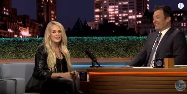 Carrie Underwood on the Tonight Show starring Jimmy Fallon | Photo: YouTube