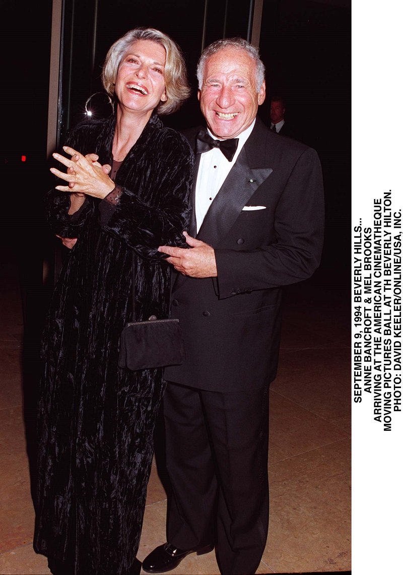 Mel Brooks and Anne Bancroft on September 9, 1994 in Beverly Hills, California | Photo: Getty Images