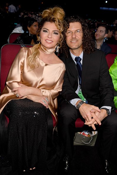 Shania Twain and Frédéric Thiébaud at Microsoft Theater on November 24, 2019 in Los Angeles, California. | Photo: Getty Images