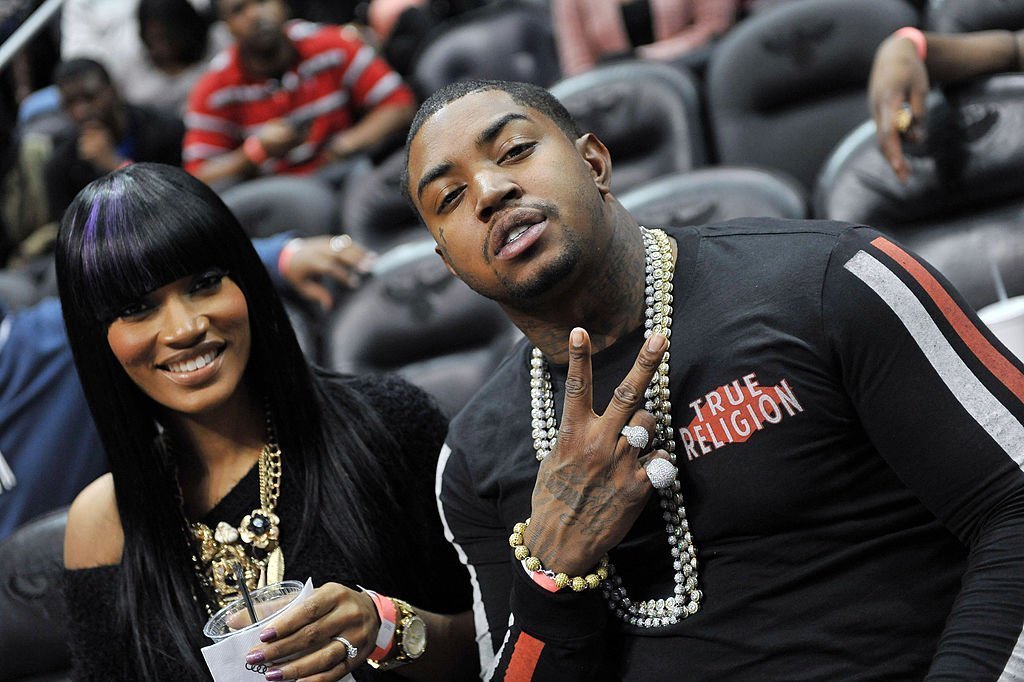 Erica Dixon and recording artist Lil Scrappy attend the Chicago Bulls vs Atlanta Hawks game at Phillips Arena | Photo: Getty Images