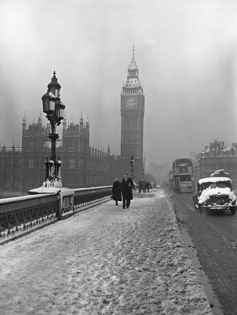 Big Ben, 1955. Image Credit: Getty Images Big Ben, 1955. Image Credit: Getty Images