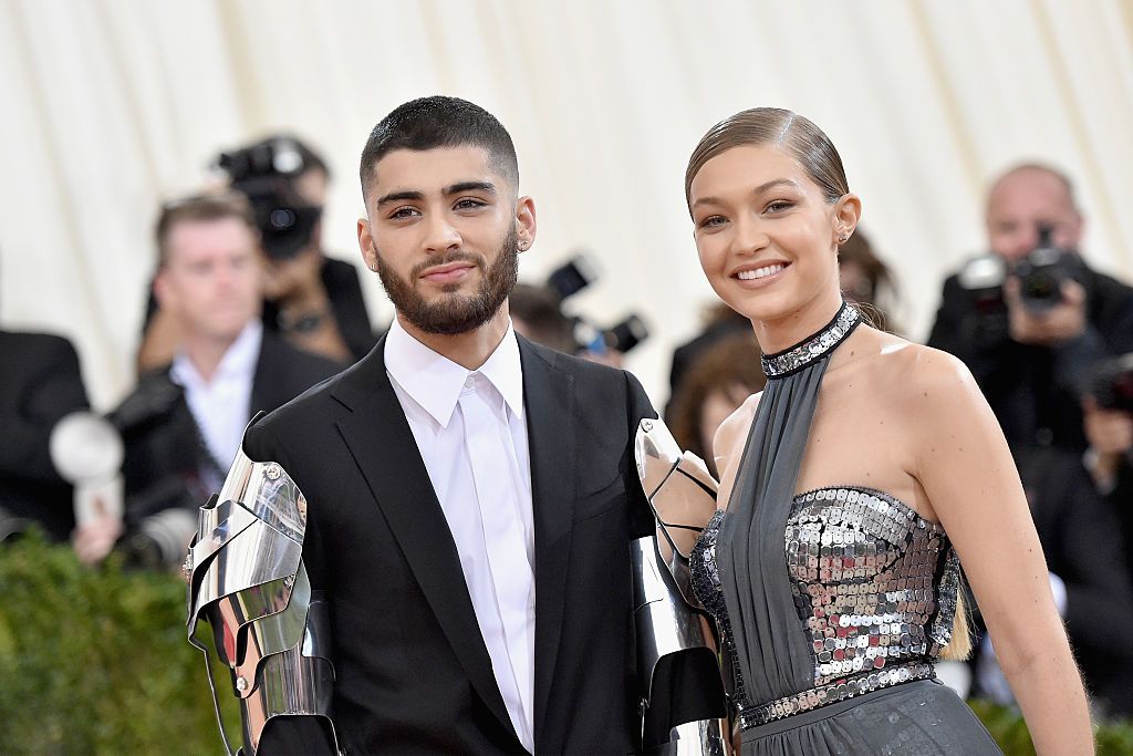 Zayn Malik and Gigi Hadid at the "Manus x Machina: Fashion In An Age Of Technology" Costume Institute Gala on May 2, 2016. | Photo: Getty Images