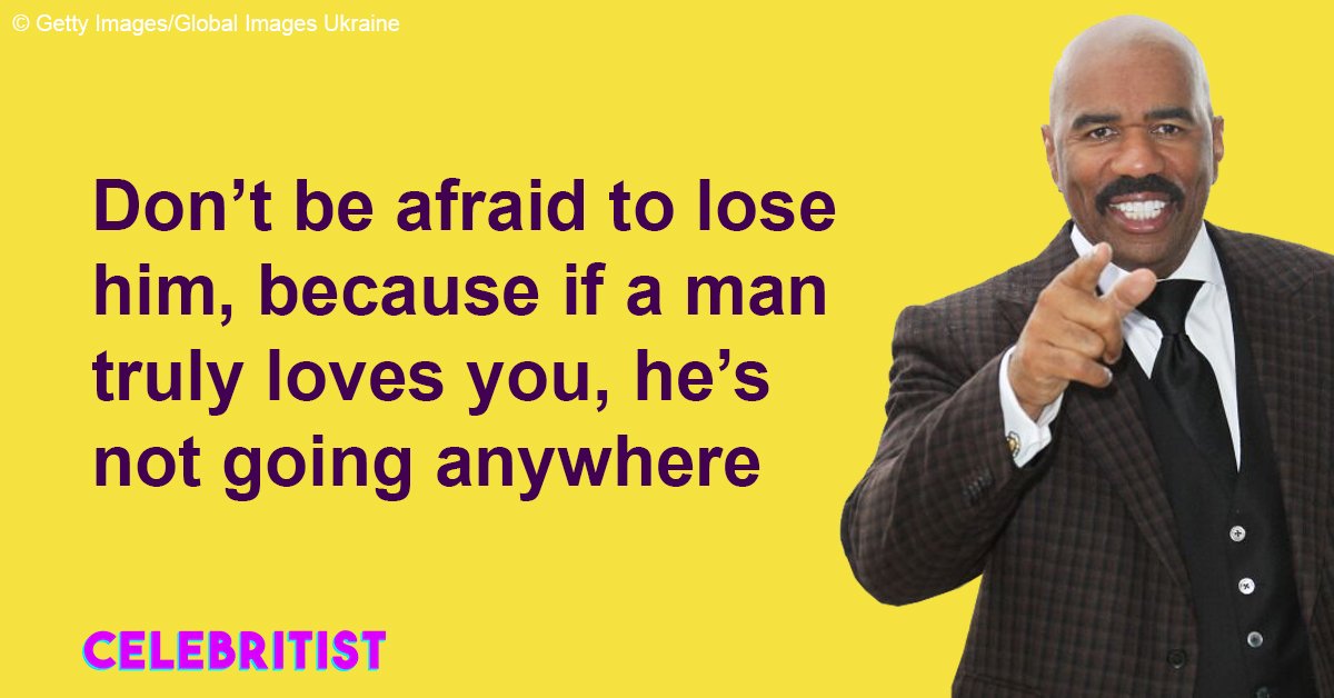 Steve Harvey's quotes to get your love life back on track