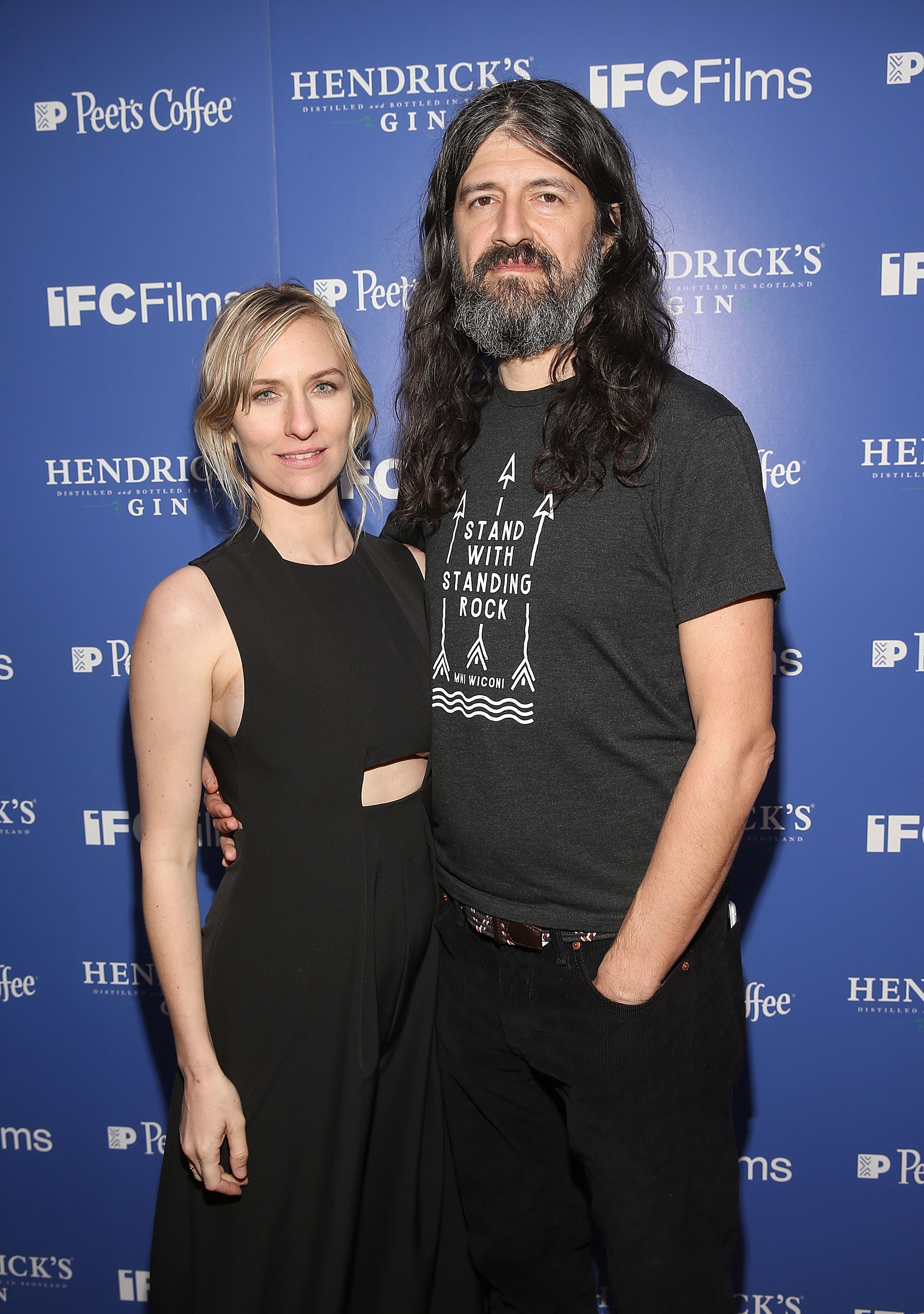 Actress Mickey Sumner and Chris Kantrowitz attend IFC Films' Spirit Awards Party at 41 Ocean Club on 25 February 2017 in Santa Monica, California. | Source: Getty Images