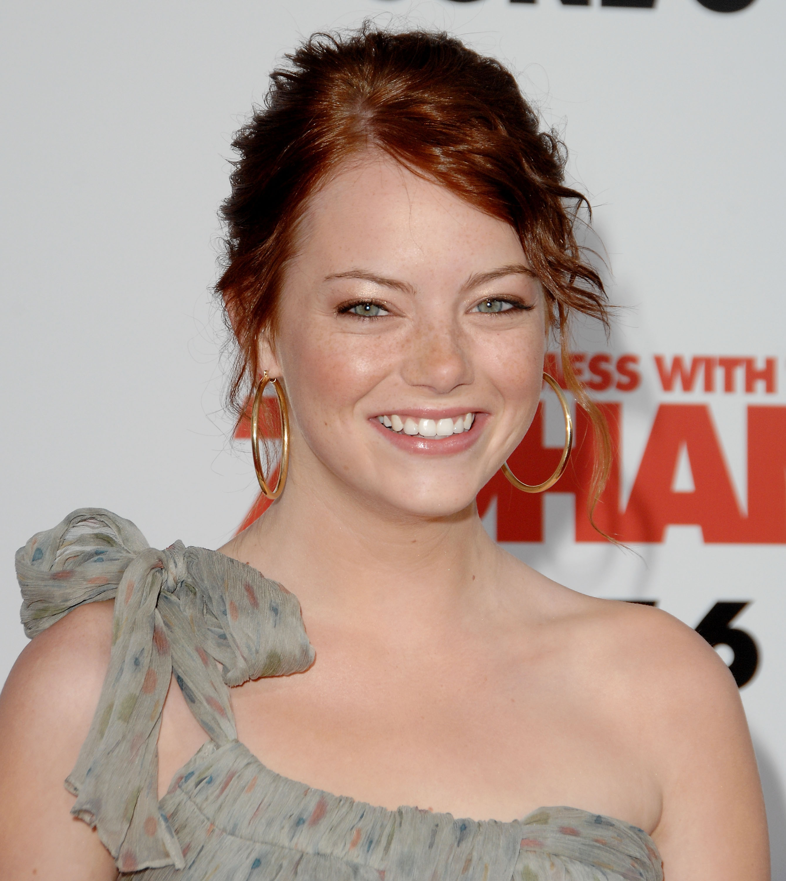 Emma Stone at the Los Angeles premiere of "You Don't Mess With The Zohan" on May 28, 2008, in Hollywood, California. | Source: Getty Images