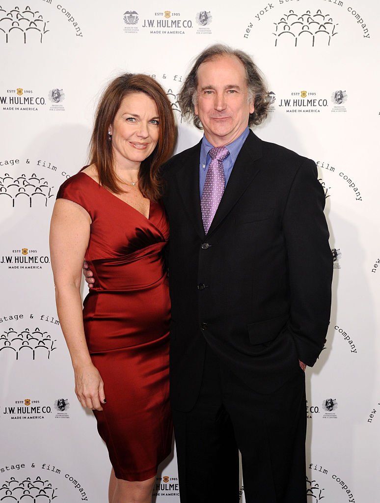 Christa Justus (L) and actor Mark Linn-Baker attend New York Stage and Film 2014 Winter Gala at The Plaza Hotel on November 16, 2014 | Photo: Getty Images