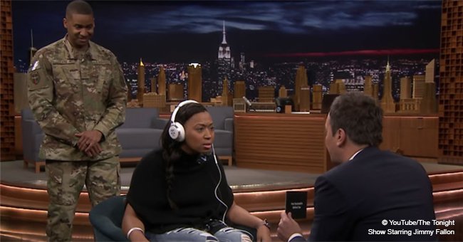 Jimmy Fallon invites unsuspecting woman for a 'game' but surprises her with husband's homecoming