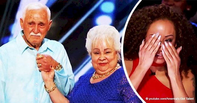 Elderly couple leaves judges with dropped jaws at their raunchy dancing