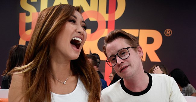 Brenda Song and Macaulay Culkin pictured at the sixth biennial Stand Up To Cancer (SU2C) telecast at the Barkar Hangar, 2018. | Photo: Getty Images