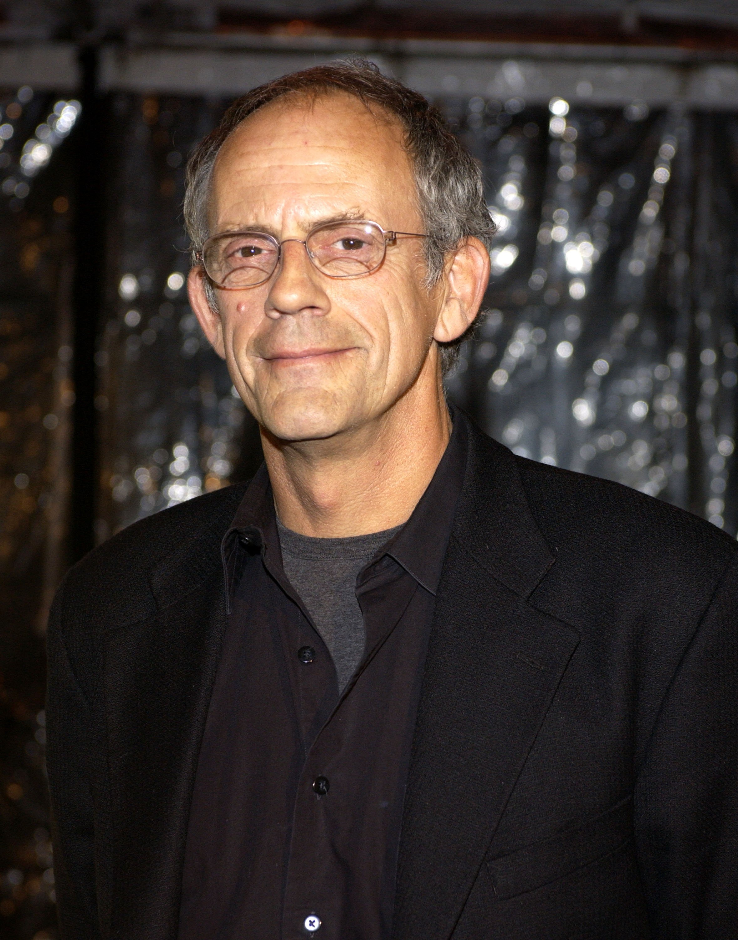 Christopher Lloyd at the "Back To The Future" reunion and DVD launch party in Universal City, California, on December 16, 2002. | Source: Getty Images