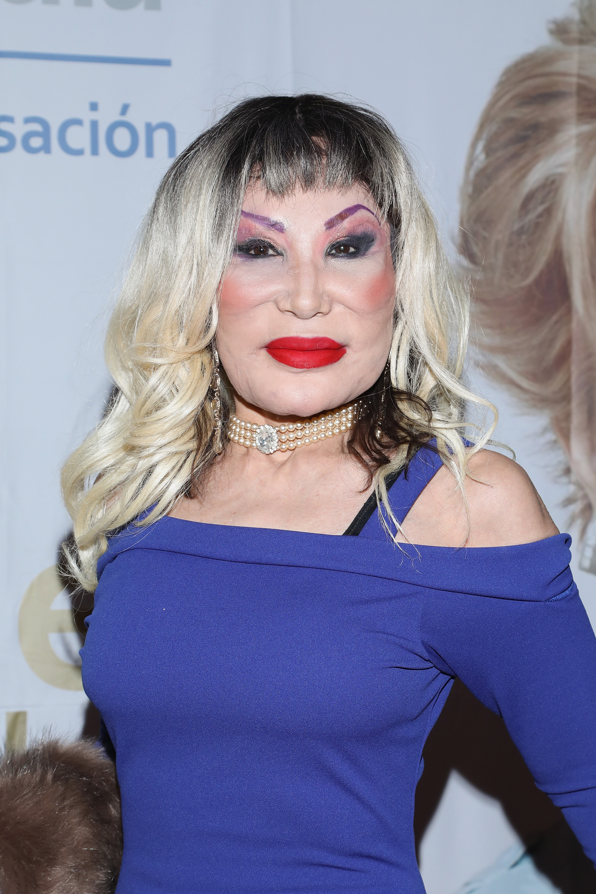 Lyn May attends the "Todo Para La Mujer" 30th Anniversary red carpet on October 16, 2019, in Mexico City, Mexico. | Source: Getty Images