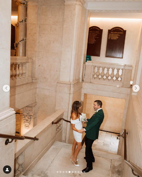 Faye Harris and Tyrone Wood on their wedding day, posted on July 28, 2024 | Source: Instagram/fayeharriswood and tywoody1