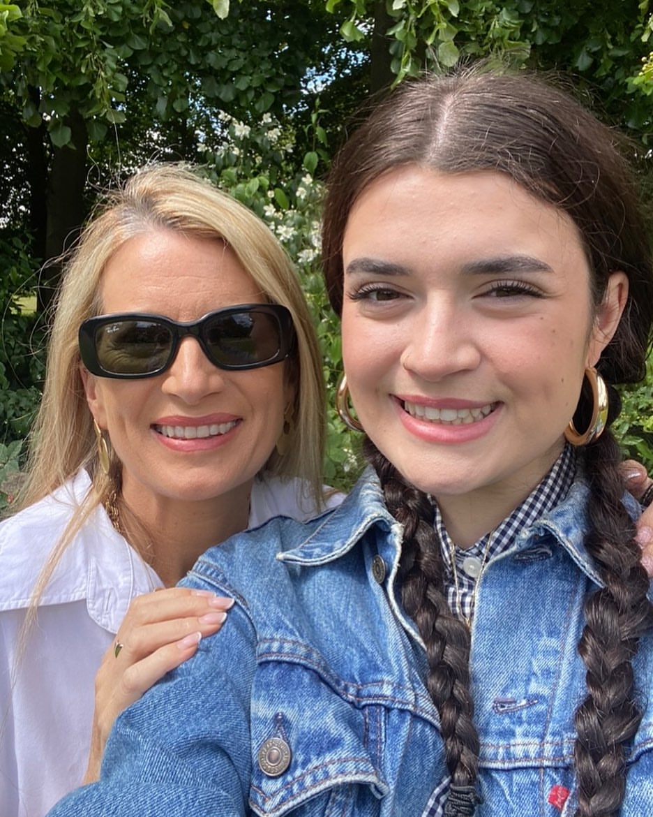 Maia Osbourne and her mother from a post dated January 23, 2025. | Source: Instagram/louise_osbourne