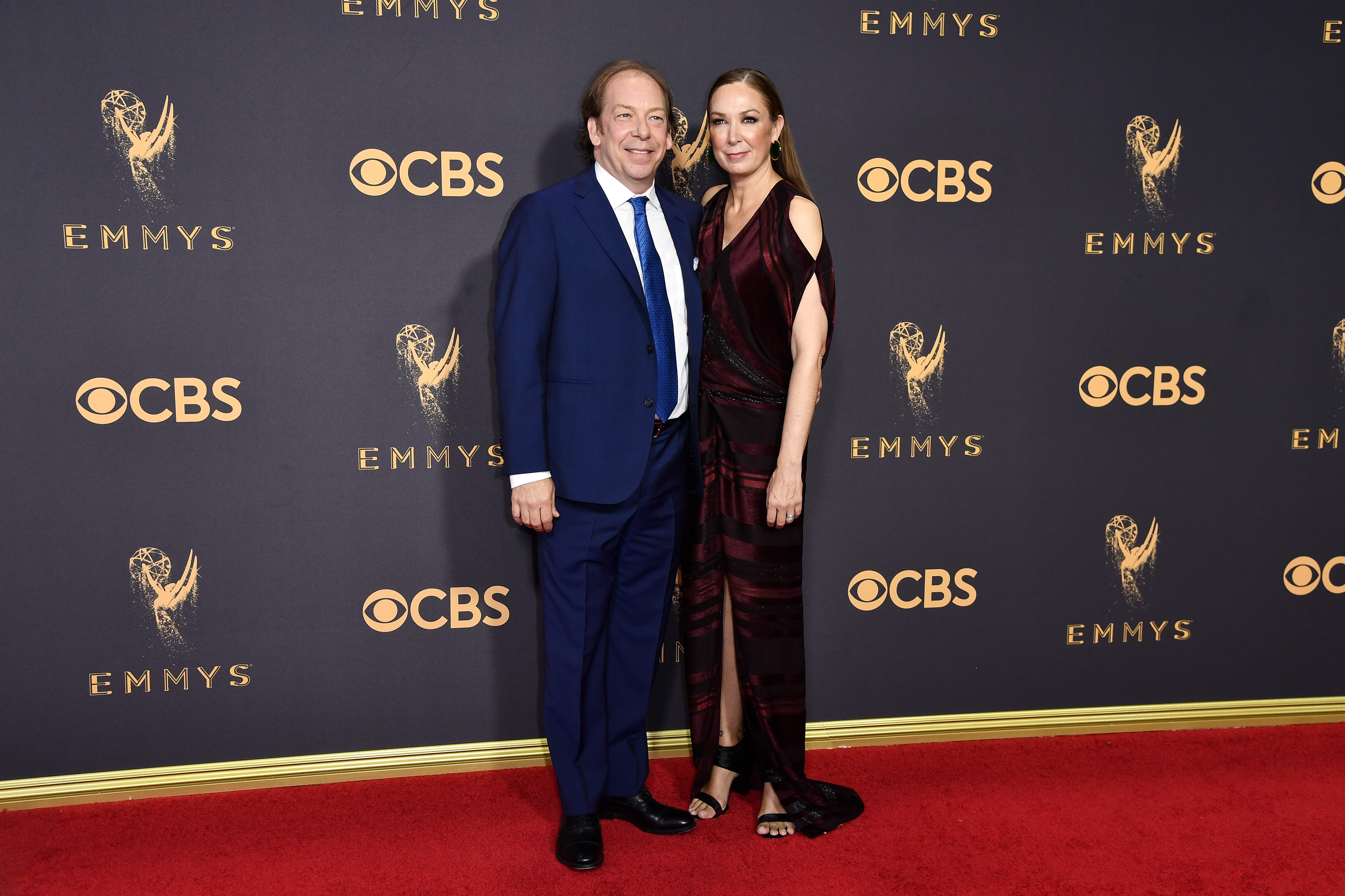 Bill Camp and Elizabeth Marvel at the 69th Primetime Emmy Awards in Los Angeles, California.  | Source: Getty Images