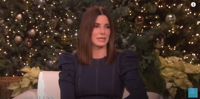 Sandra Bullock on "The Ellen Show" from a video posted on December 21, 2018 | Source: YouTube/@TheEllenShow