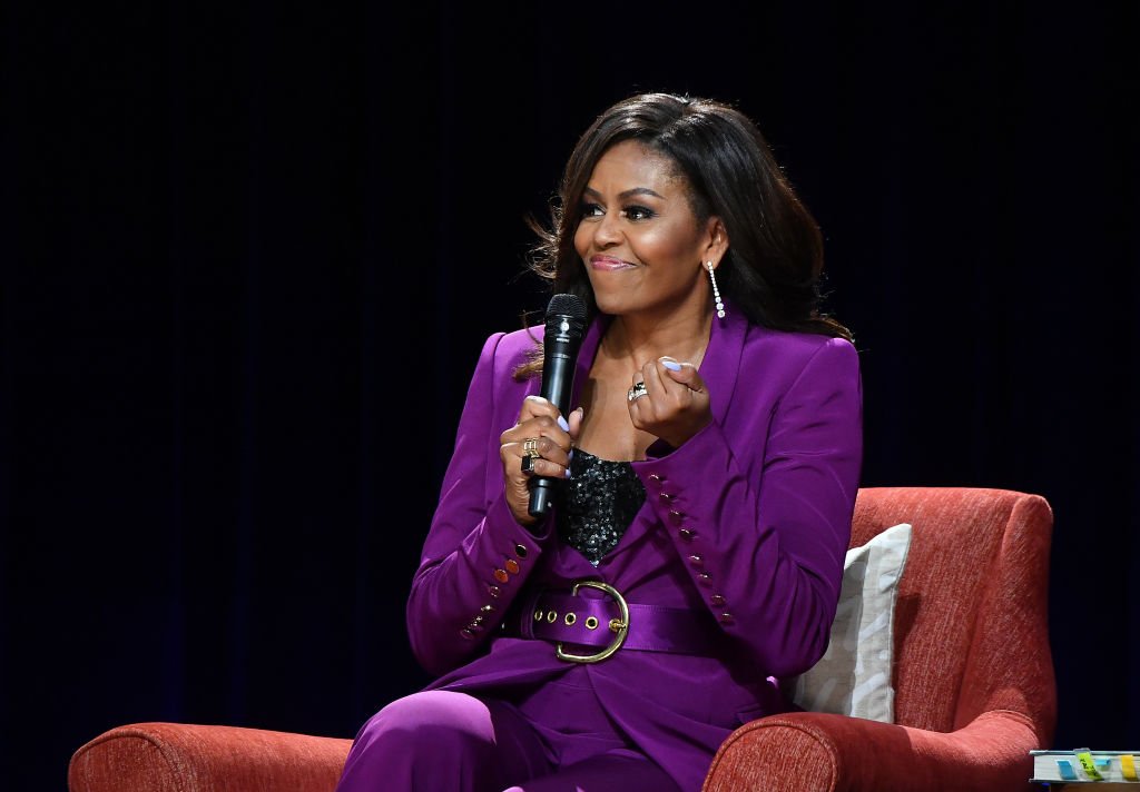 Former First Lady Michelle Obama attends 'Becoming: An Intimate Conversation with Michelle Obama' at State Farm Arena | Photo: Getty Images