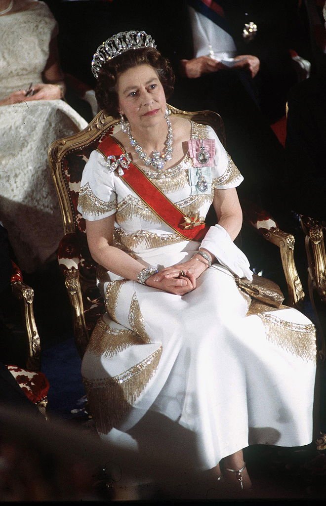 Queen Elizabeth II During An Official Overseas Tour Of Germany, May 1978 | Source: Getty Images