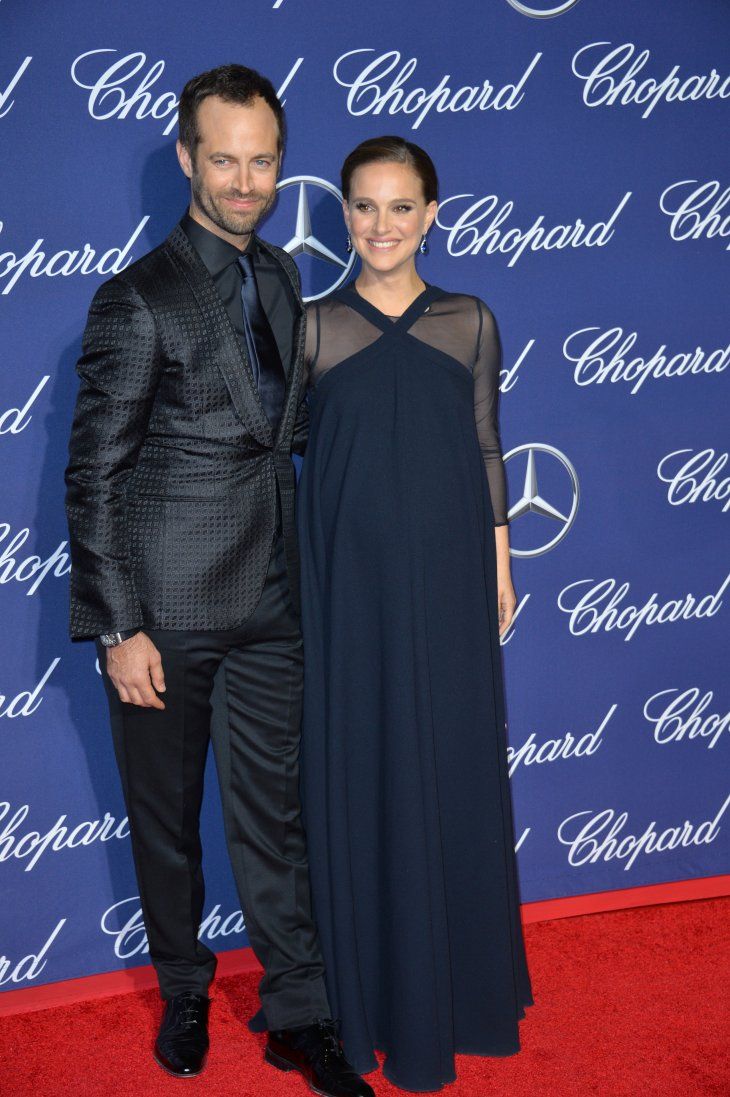 Natalie Portman and Benjamin Millepied at the 28th Annual Palm Springs International Film Festival Film Awards Gala| Source: Getty Images