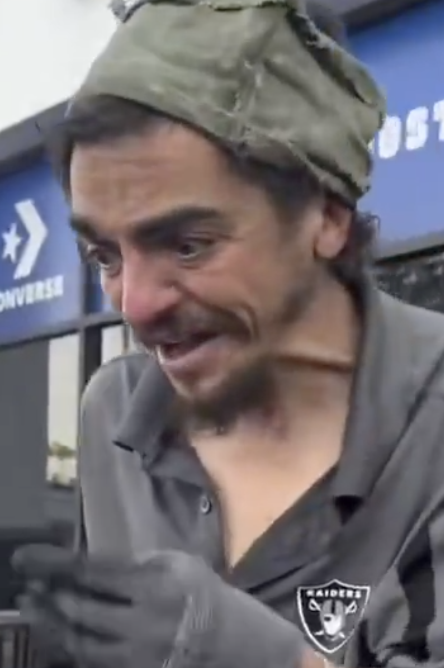 The former child star as seen in a video posted on January 1, 2026 | Source: X/@OliLondonTV