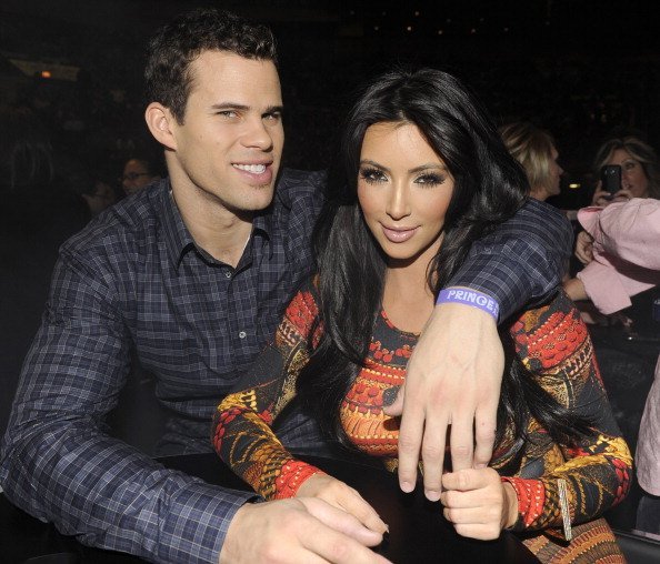 Kris Humphries and Kim Kardashian at the 'Welcome 2 America' tour in New York City. | Photo: Getty Images.