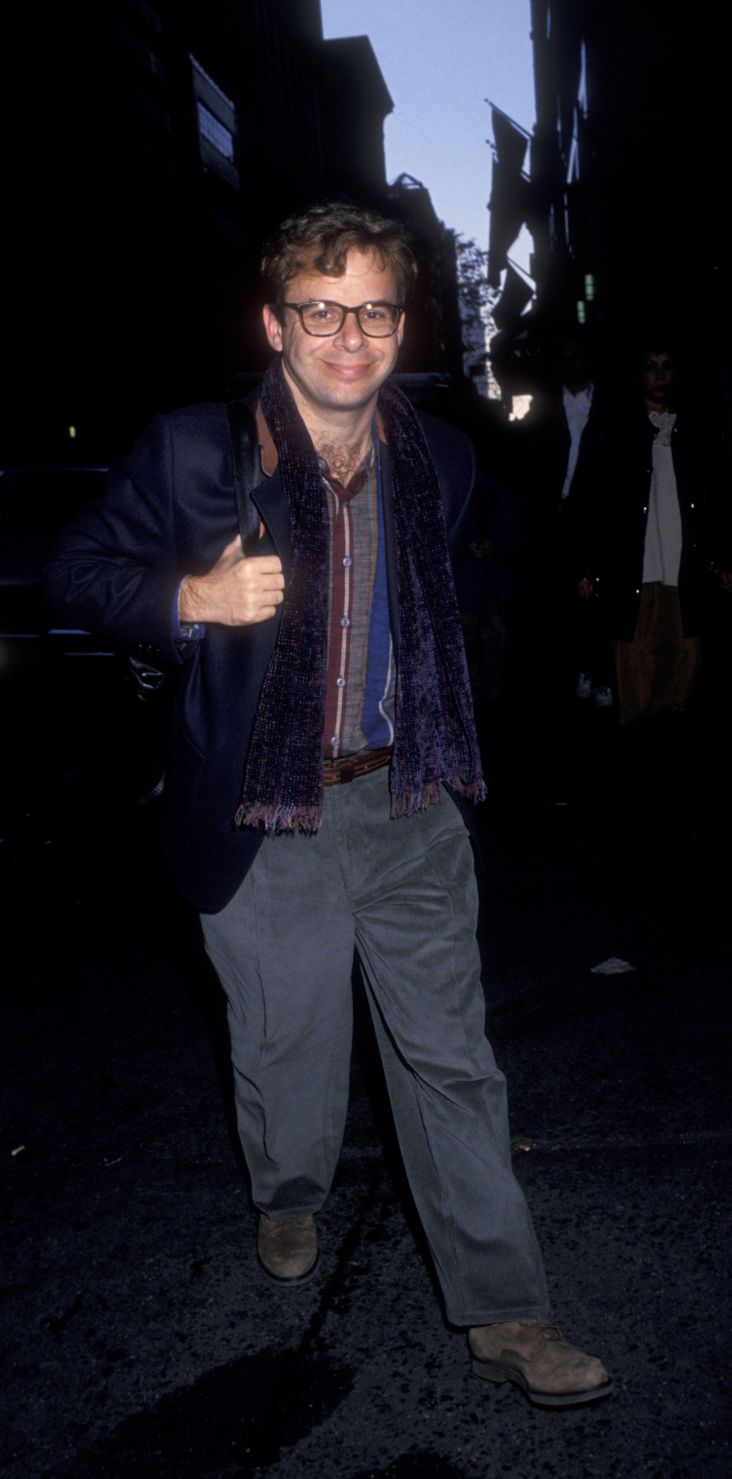 Actor Rick Moranis attending the premiere of "The Nutcracker" at the Ziegfeld Theater on November 21, 1993  in New York City. | Source: Getty Images