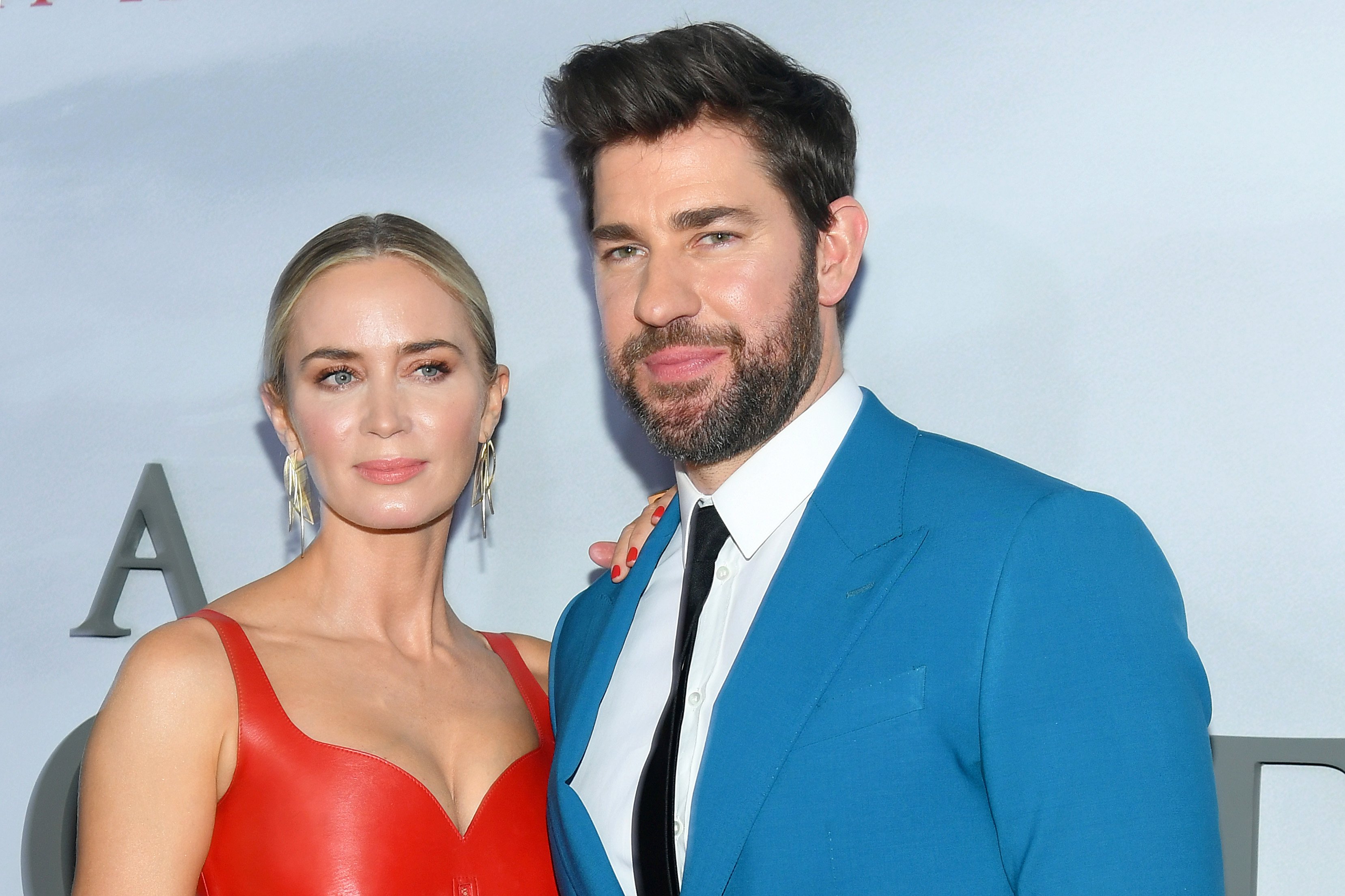 Emily Blunt and John Krasinski at the world premiere of "A Quiet Place Part II" on March 08, 2020, in New York | Source: Getty Images